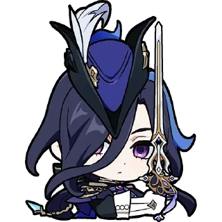 Sticker Genshin WeChat P5 @keiriststicks - 5