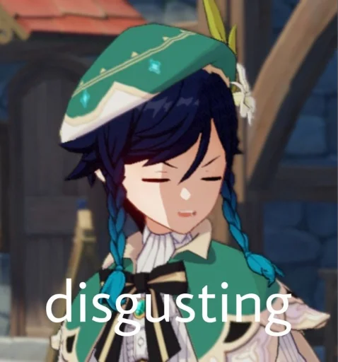 anime cartoon human face