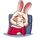 Стикер Gentle Rabbit - 8