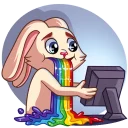 Стикер Gentle Rabbit - 3