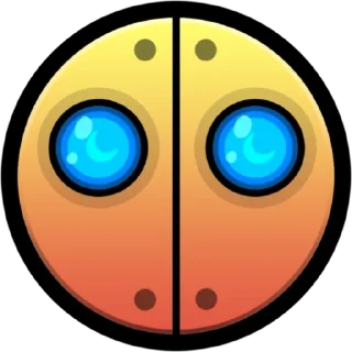 Sticker Geometry dash faces by @tog4team - Tog4forev - 8