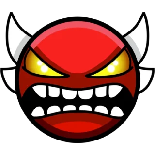 Sticker Geometry dash faces by @tog4team - Tog4forev - 7