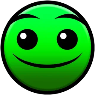 Sticker Geometry dash faces by @tog4team - Tog4forev - 4