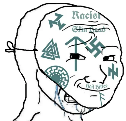 Sticker GermanHate - 1