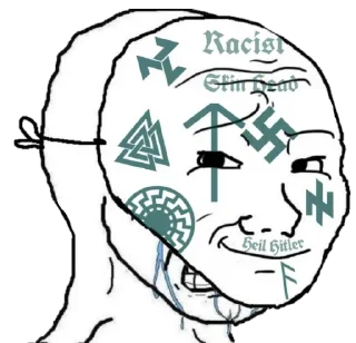 Стикер GermanHate - 10