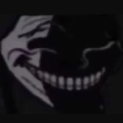 black skull x-ray film