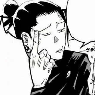 Стикер Гето @Jujutsuuu_Kaisen - 4