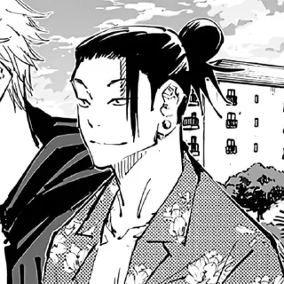 Стикер Гето @Jujutsuuu_Kaisen - 0