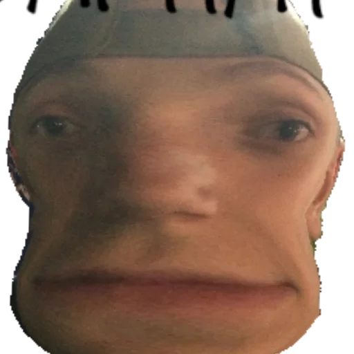 forehead eyebrow cheek