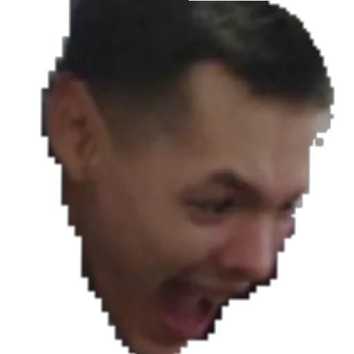 human face forehead chin