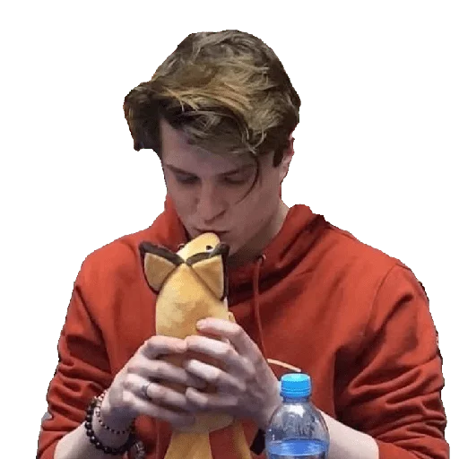 Человек бутылка одежда