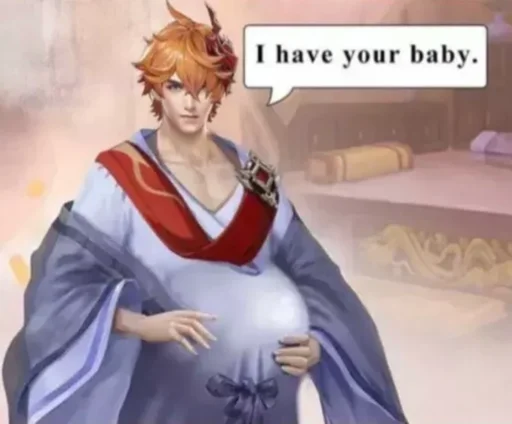 Стикер Genshin Memepact - 1