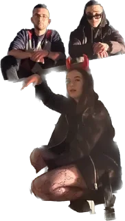 Стикер 🧑🏾‍🦱 - 1