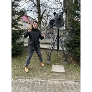 Стикер 🧑🏾‍🦱 - 6