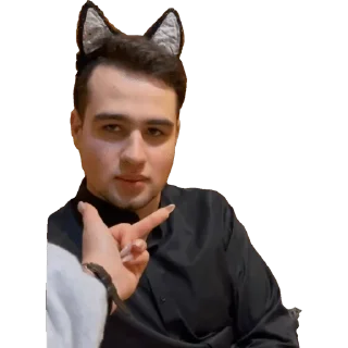 Стикер 🧑🏾‍🦱 - 5