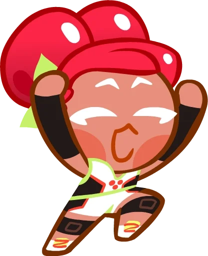 Sticker Cherry ball cookie :: @fStikBot - 1