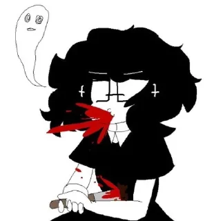 Стикер Ghost @ghost_and_pals_stickers - 9