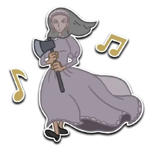 Sticker Призрак пизды - 8