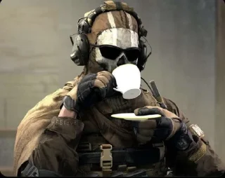 Стикер Ghost @TgEmodziBot - 1