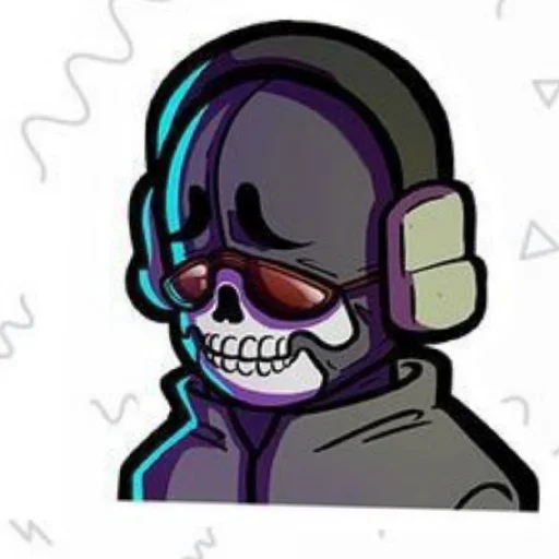 Стикер Ghost_modern_warfare - 1