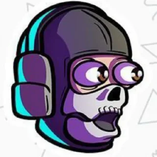 Стикер Ghost modern warfare - 0