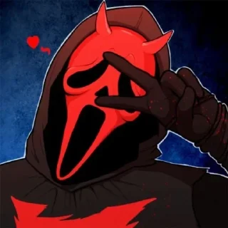 Sticker :     ° @bezdomnyefei °     :    [ Ghostface ] - 2