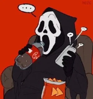 Sticker :     ° @bezdomnyefei °     :    [ Ghostface ] - 11