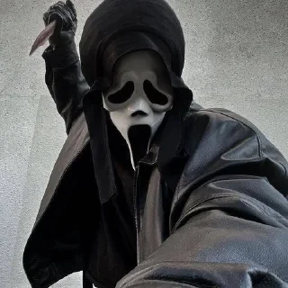 Sticker :     ° @bezdomnyefei °     :    [ Ghostface ] - 7