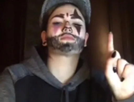 person human beard human face