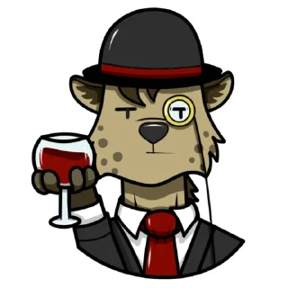 Sticker Гиеныч - 4