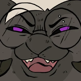 Sticker Gilles the Demon RamGoat - 11