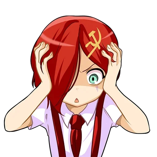 Стикер GirlCommunist - 1