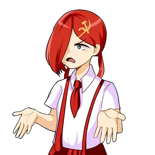 Sticker GirlCommunist - 1