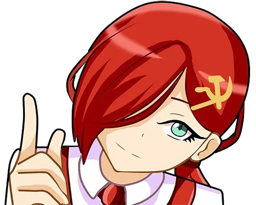 Sticker GirlCommunist - 1