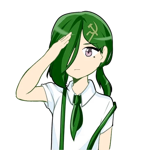 Стикер GirlCommunist - 1