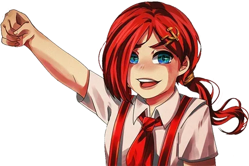 Sticker GirlCommunist - 1