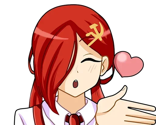 Стикер GirlCommunist - 1