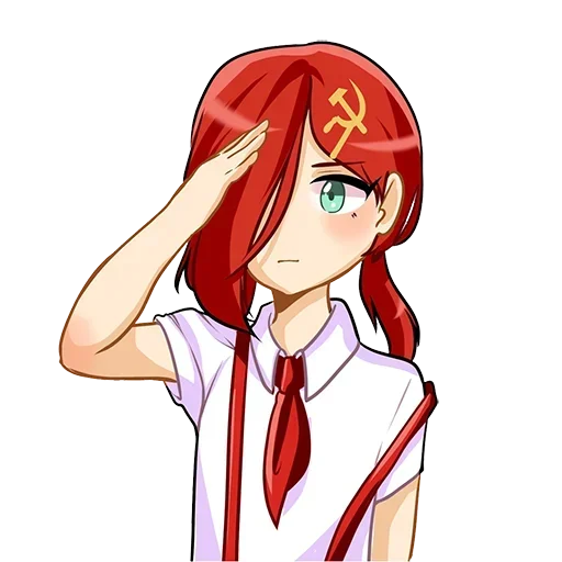Стикер GirlCommunist - 1