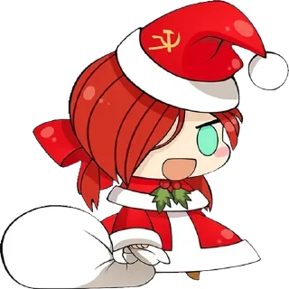 Sticker Коммунистка [ @APRELTEAM ] - 7