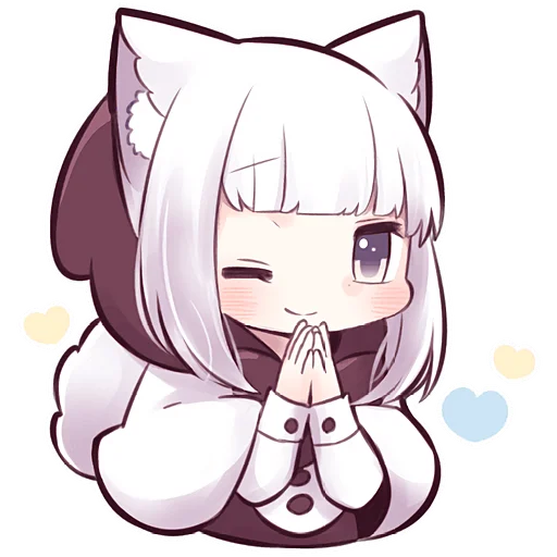 Sticker Girl_wolf_Nyasticks - 1