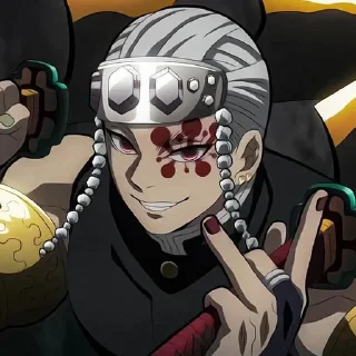 Стикер Тенген @anime_stickerr - 11