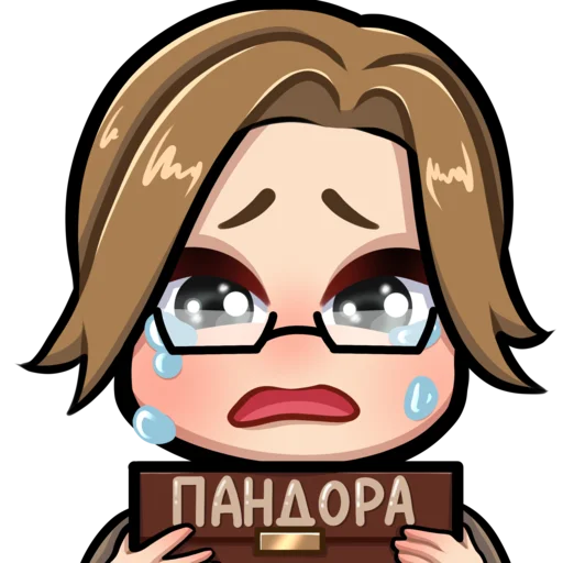 Стикер Gl1n by @grecherrypie - 11