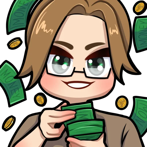 Стикер Gl1n by @grecherrypie - 9