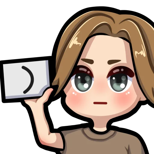 Стикер Gl1n by @grecherrypie - 2