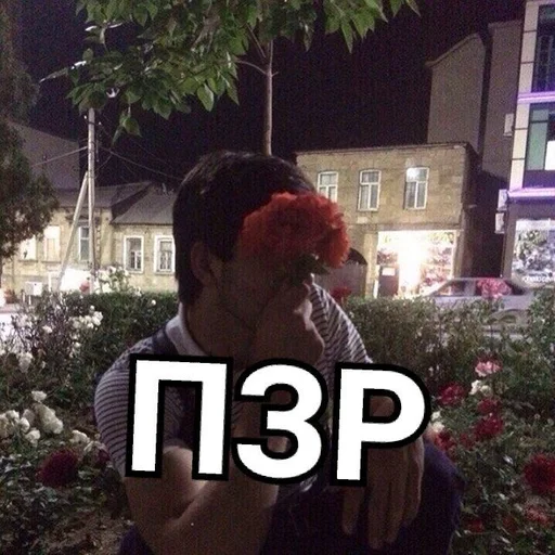 outdoor person flower