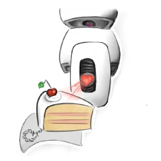 Sticker Glados Stickers - 6