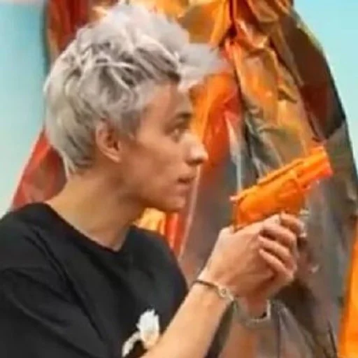 person clothing orange