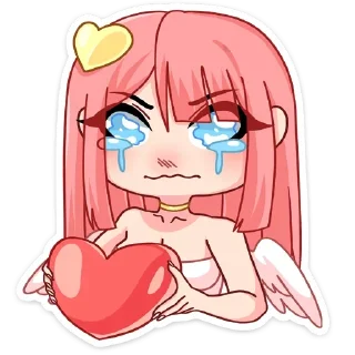 Стикер Глэсс by @offstikbot - 3