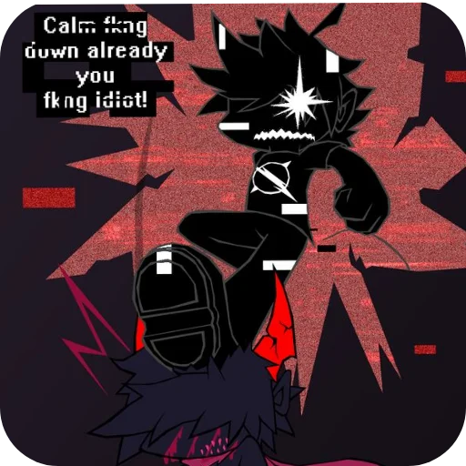 Sticker GlitchBf - 1