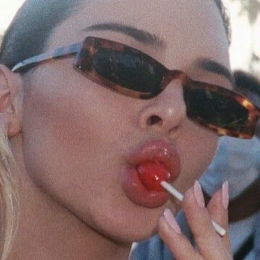 person food sunglasses